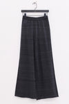 SWAYING 25 Early Autumn Seamless Perforated Wool Straight Pants W-SW25PF3B11C3-SH Dark Gray